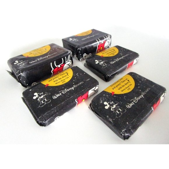 Lot (5) VTG Walt Disney Resorts Soaps - 3 Facial Bars, 2 Bath Bars Club 1955 - Picture 6 of 8